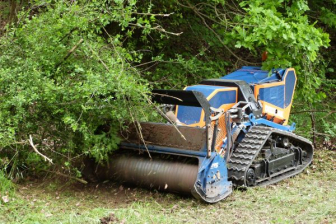 Funkraupe37 Mähraupe Göttingen Gestrüppmulchen