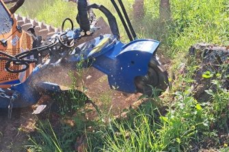 Funkraupe Göttingen Kassel Stubbenfräse